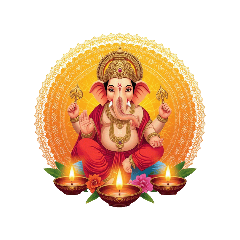 Lord Ganesha PNG Free Download | Transparent Background PNG
