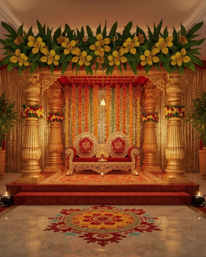 South Indian Wedding Backgrounds | High Quality JPG Free Download