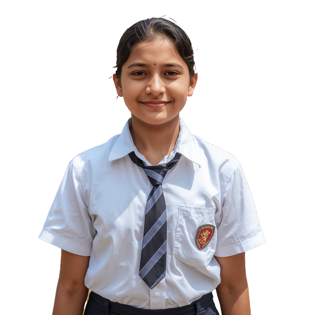Indian school girl png