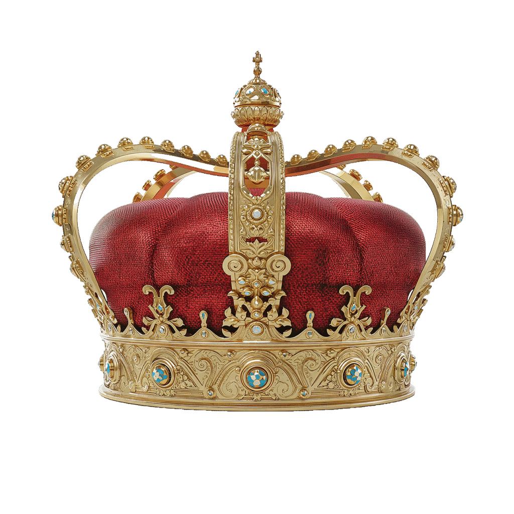Golden Crown PNG