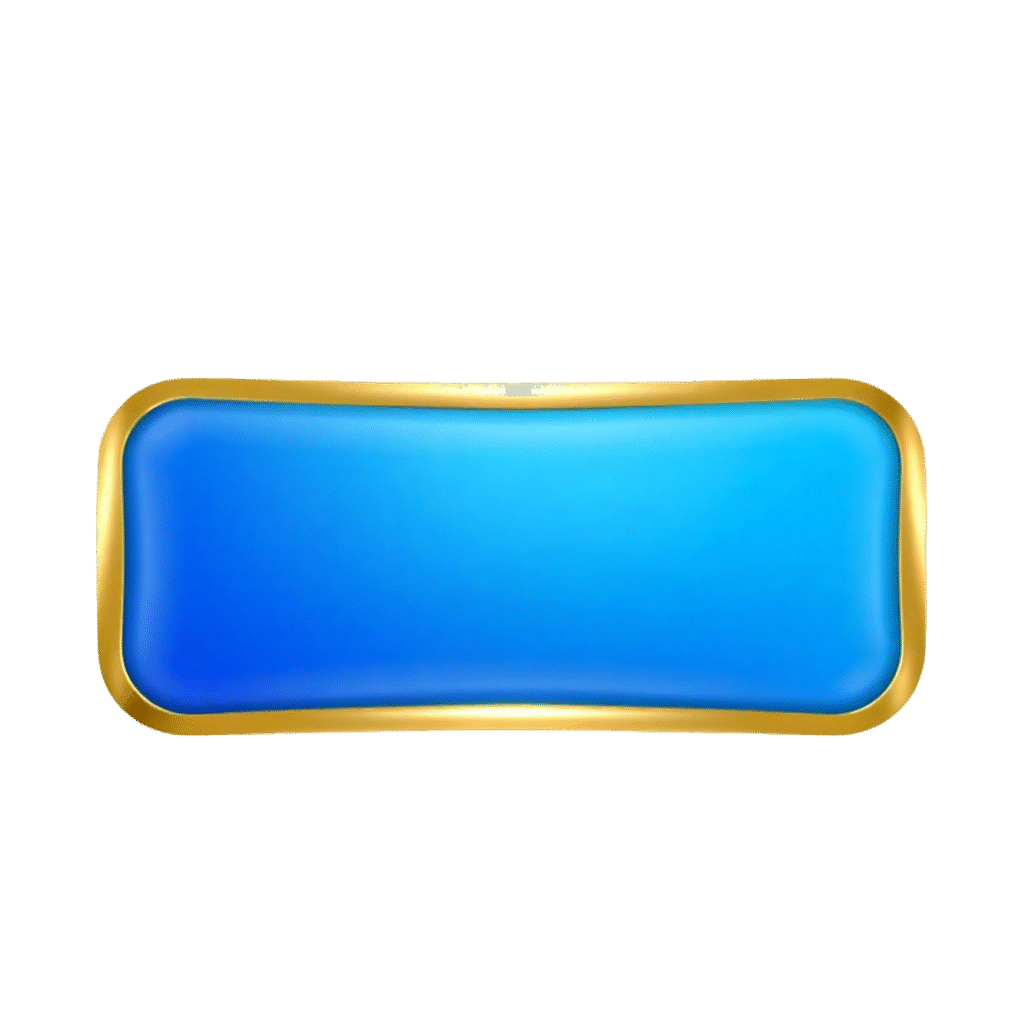Blue Colour Text Shape Banner Png