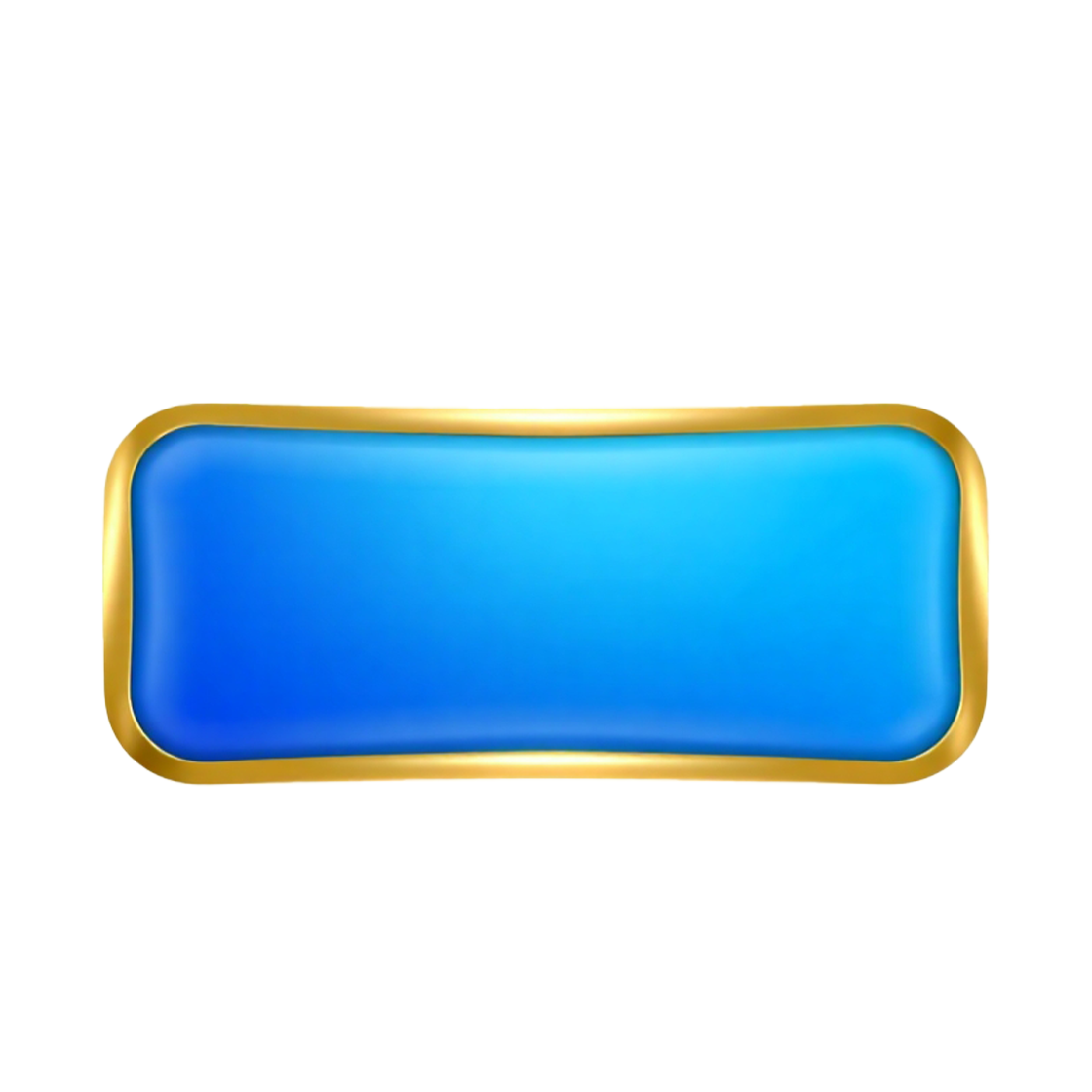 Blue Colour Text Shape Banner Png