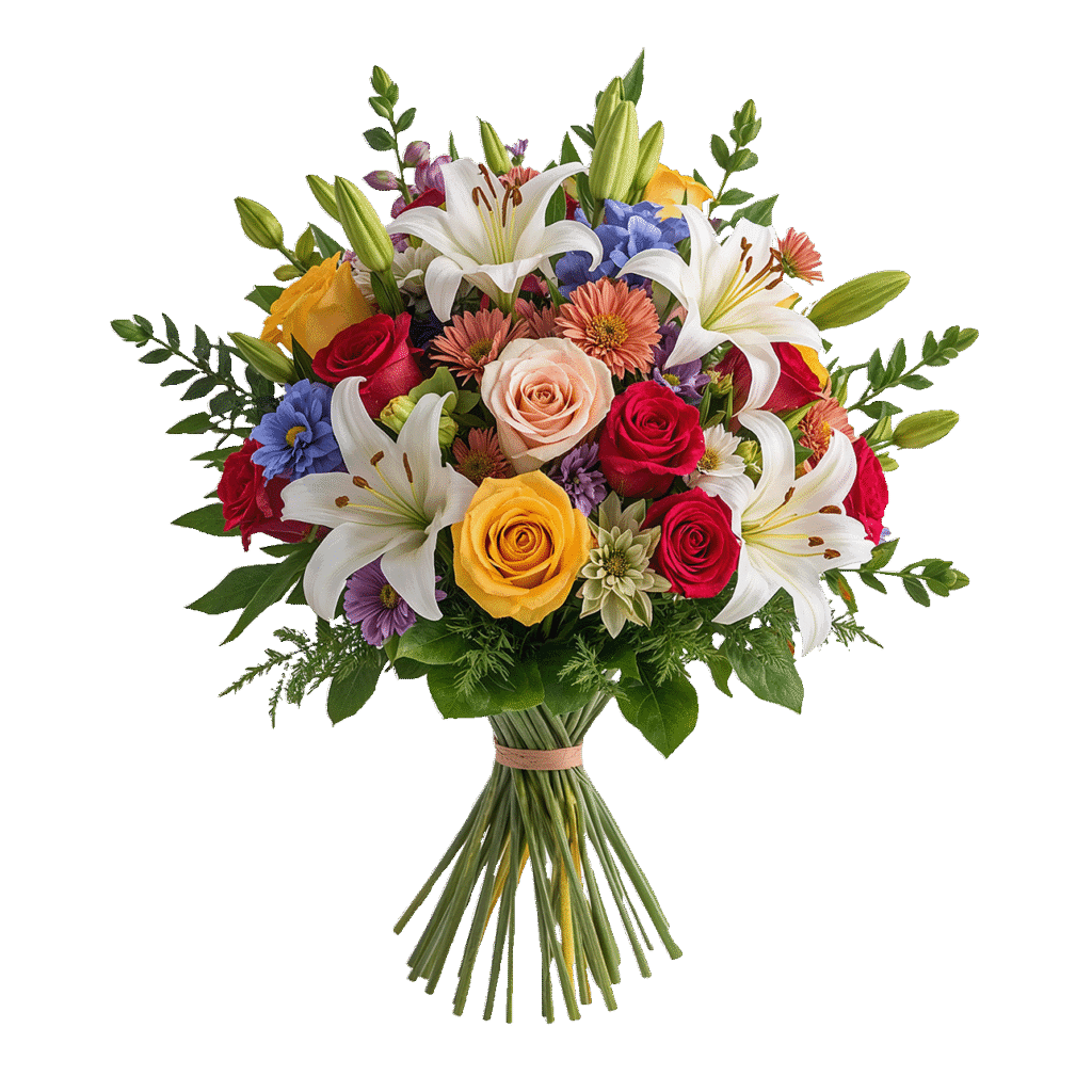 Birthday Flower Bouquet PNG