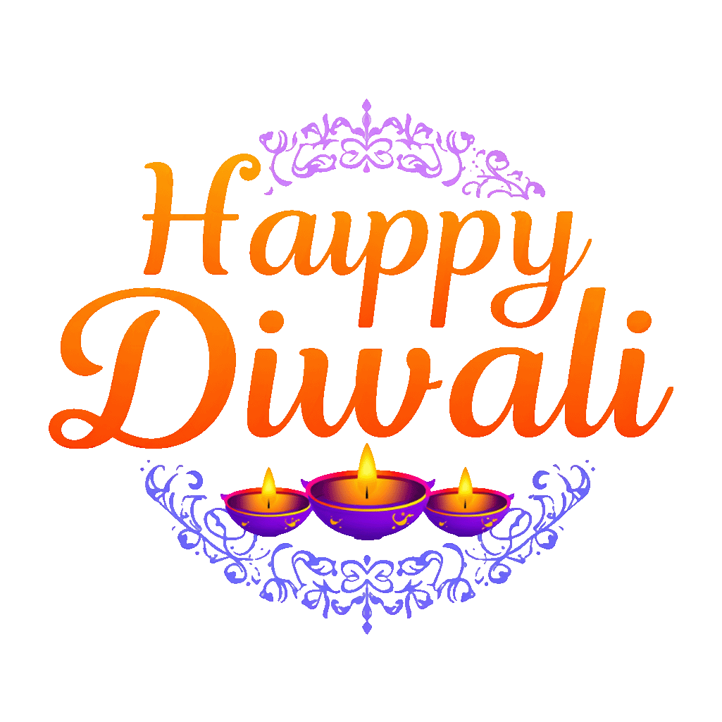 deepavali typography png